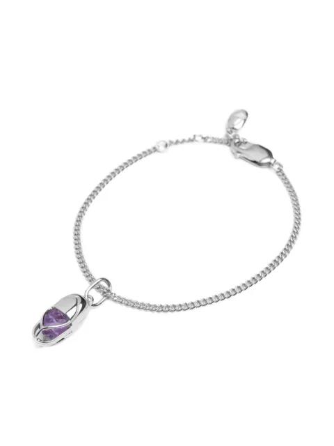 amethyst-charm bracelet by CAPSULE ELEVEN
