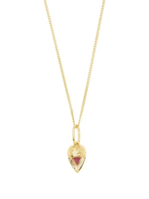 heart-pendant ruby necklace by CAPSULE ELEVEN