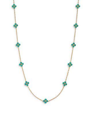 Berry Clover Mother of Pearl Double Sided Necklace by CAPUCINE DE WULF