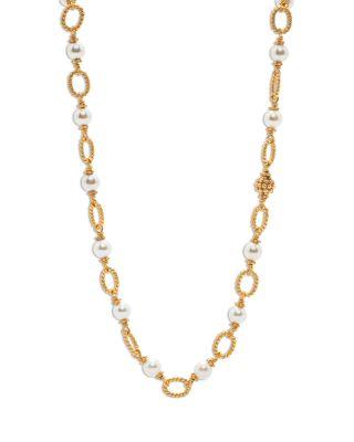 Berry & Bead Chain Necklace by CAPUCINE DE WULF