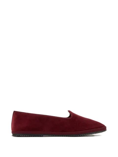 velvet loafers by CAPULETTE