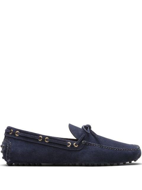 suede driving shoes by CAR SHOE