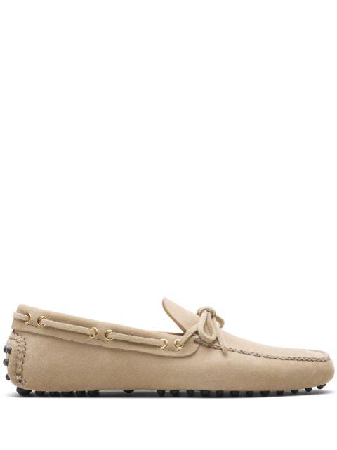 suede driving shoes by CAR SHOE