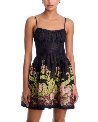 Alba Mini Dress in Novea Black by CARA CARA