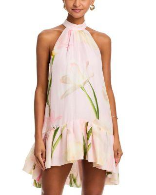 Arca Linen Silk Mini Dress by CARA CARA