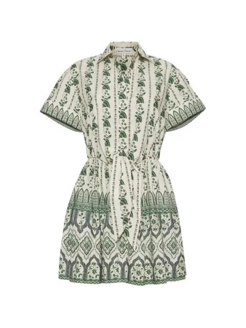 Asbury floral-print mini dress by CARA CARA