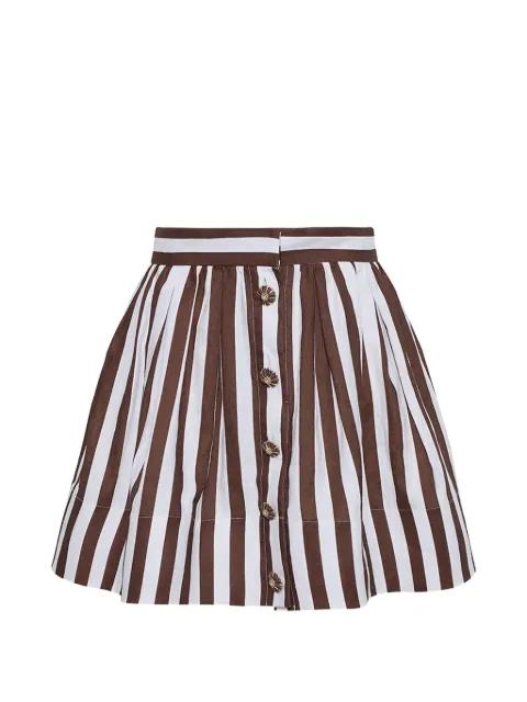 Betty striped mini skirt by CARA CARA