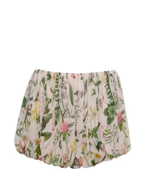 Bloom floral-print shorts by CARA CARA