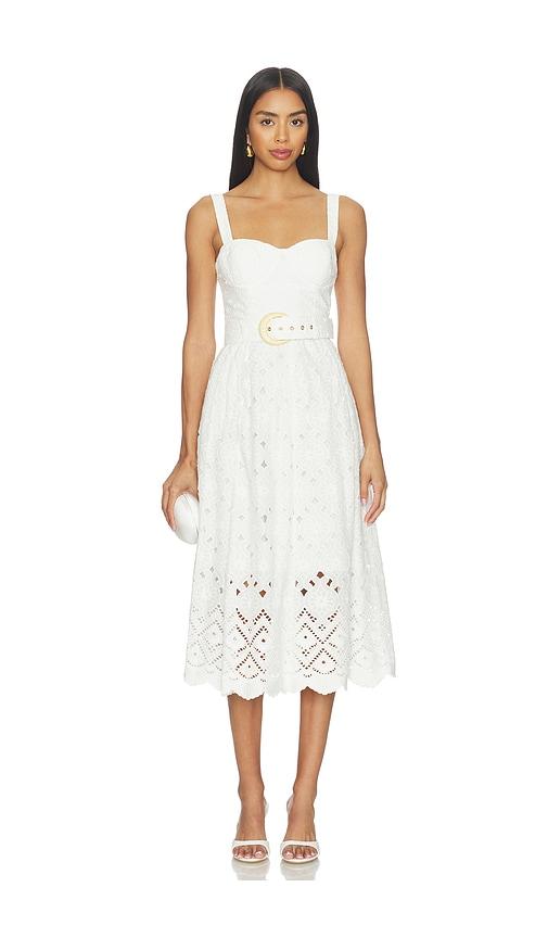 Cara Cara Calypso Dress in White by CARA CARA