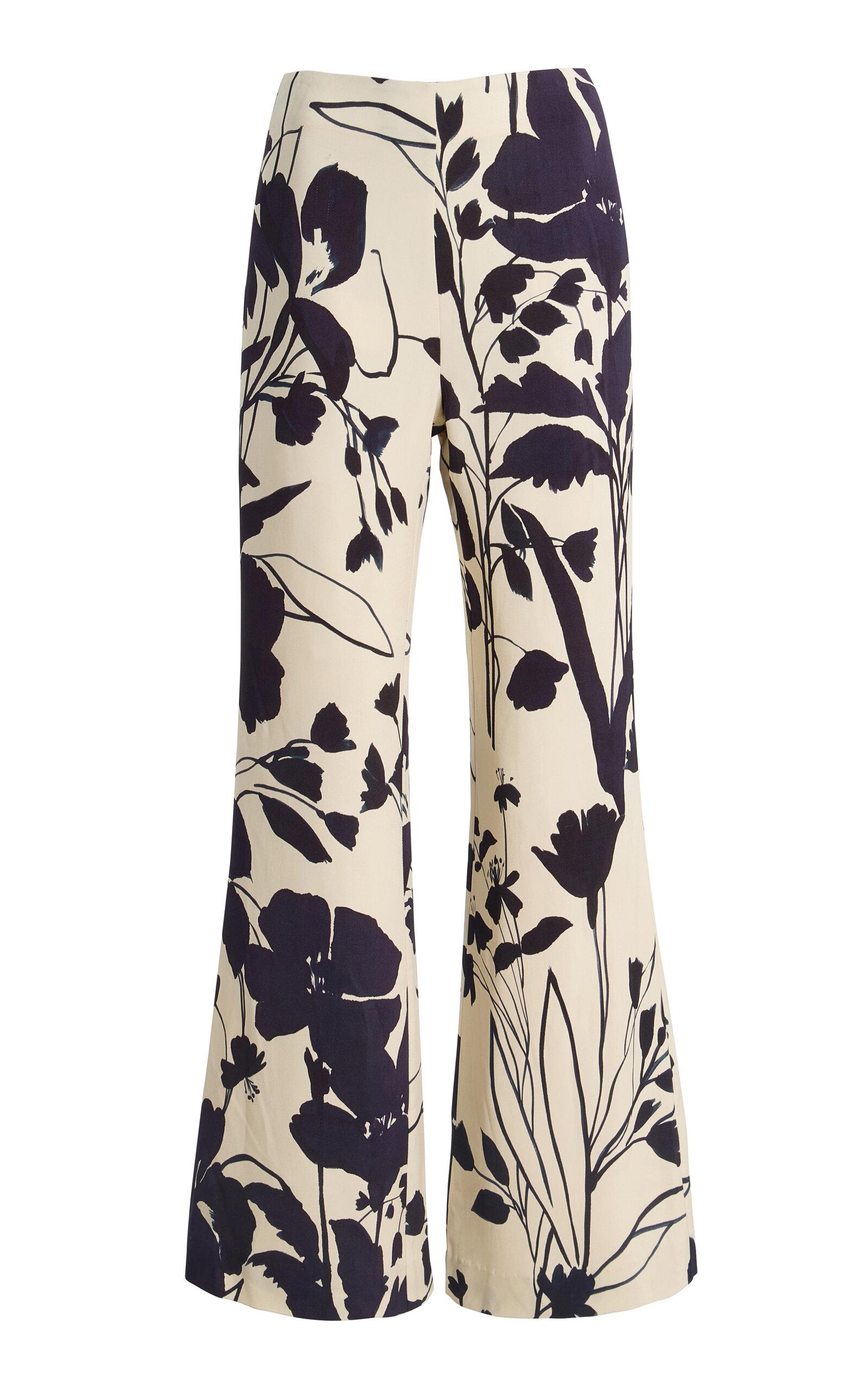 Cara Cara Pisa Printed Flared Pants - Moda Operandi by CARA CARA