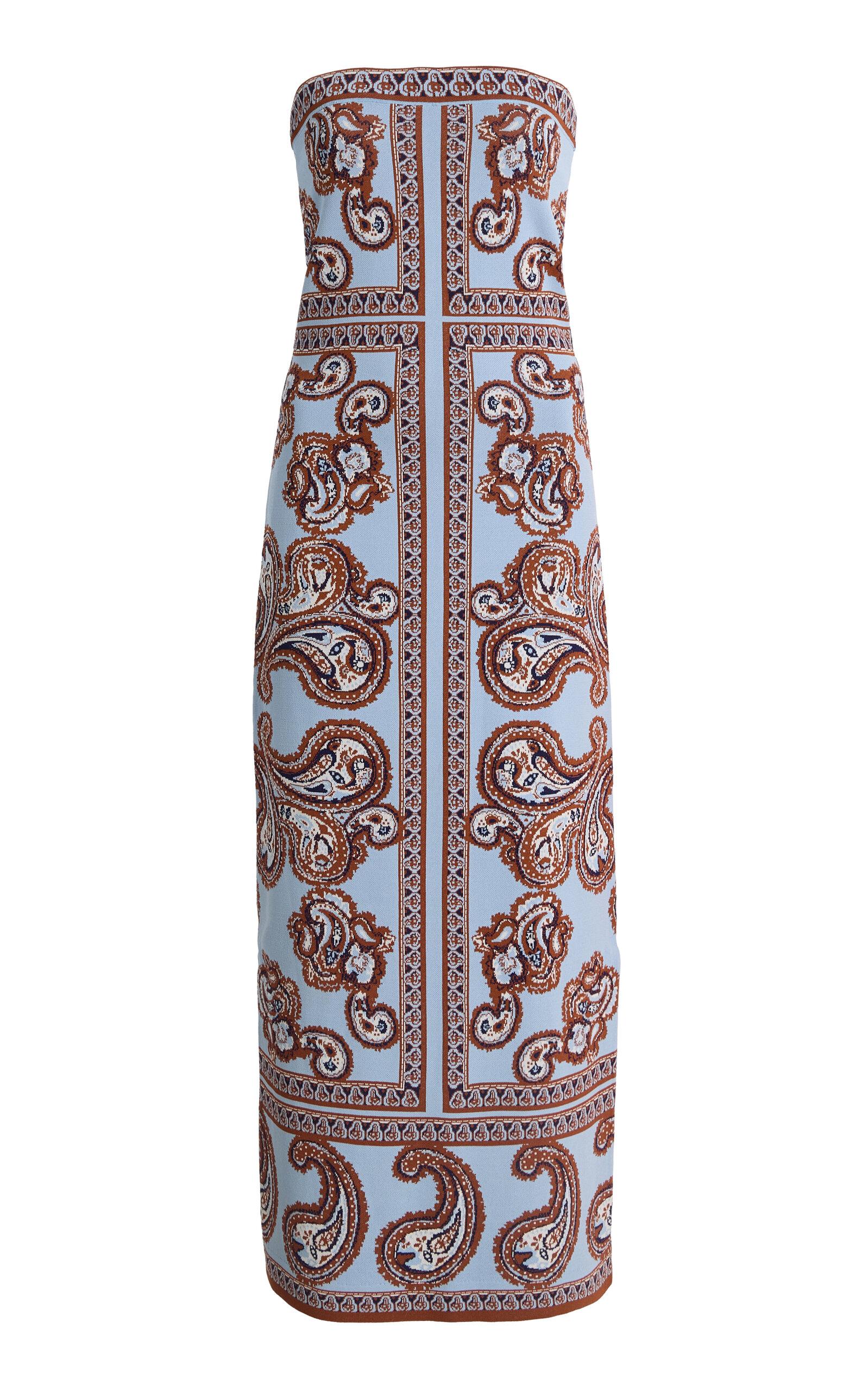 Cara Cara Rome Paisley Midi Dress - Moda Operandi by CARA CARA