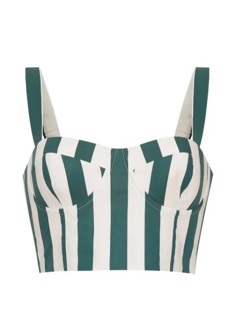 Claudine striped top by CARA CARA