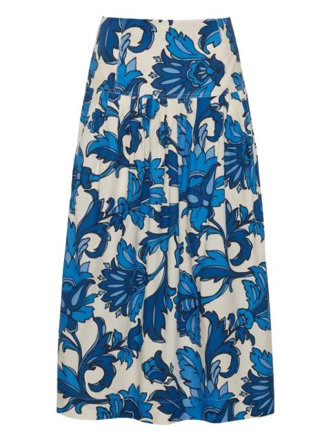 Diya floral midi skirt by CARA CARA