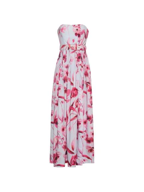 Greenfield belted maxi dress by CARA CARA