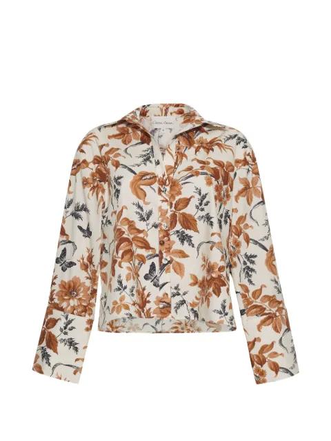 Henry floral-print shirt by CARA CARA