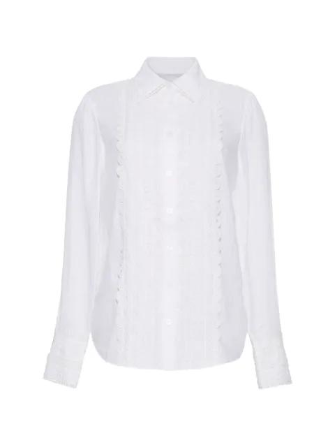 Ideal lace-detail shirt by CARA CARA