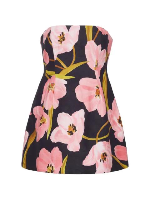 Ines strapless mini dress by CARA CARA