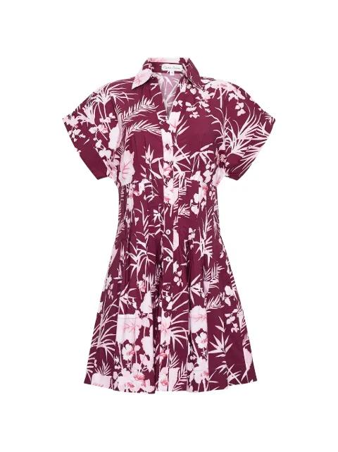 Nash floral-print mini dress by CARA CARA