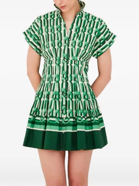 Nash shirred mini dress by CARA CARA