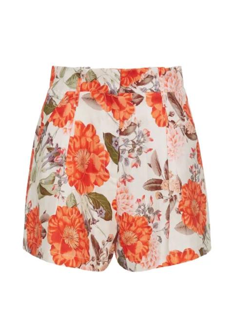 Palmer floral-print shorts by CARA CARA