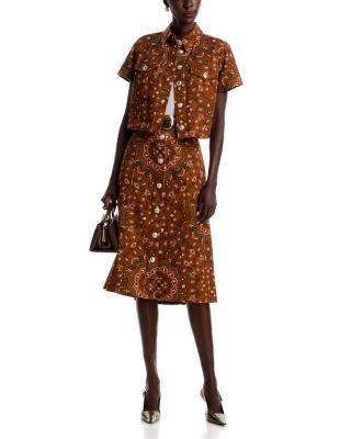 Paro Top & Juniper Midi Skirt by CARA CARA