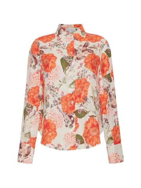 Perfect floral-pattern shirt by CARA CARA