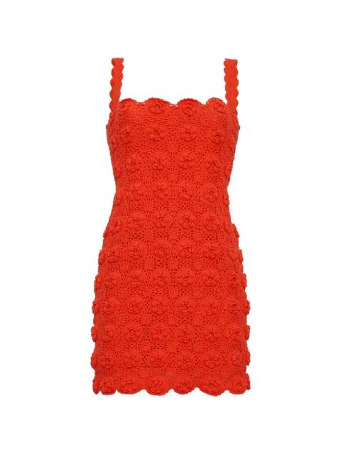 Persephonie crochet-knit dress by CARA CARA