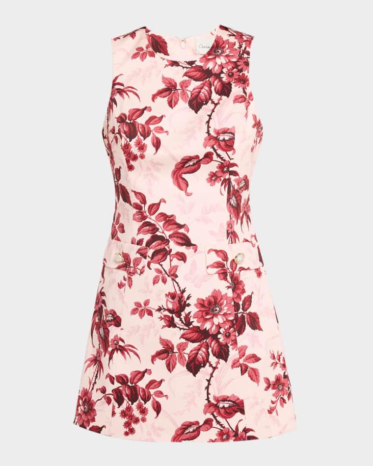 Posie Floral Mini Dress by CARA CARA