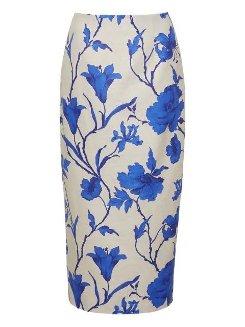 Sienna floral pencil skirt by CARA CARA