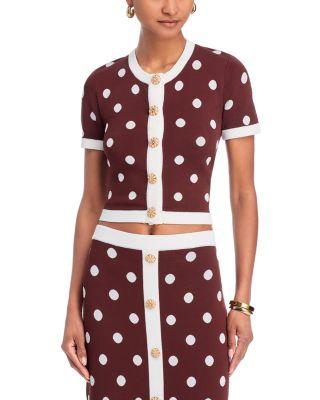 Sona Top Cocoa Dot by CARA CARA
