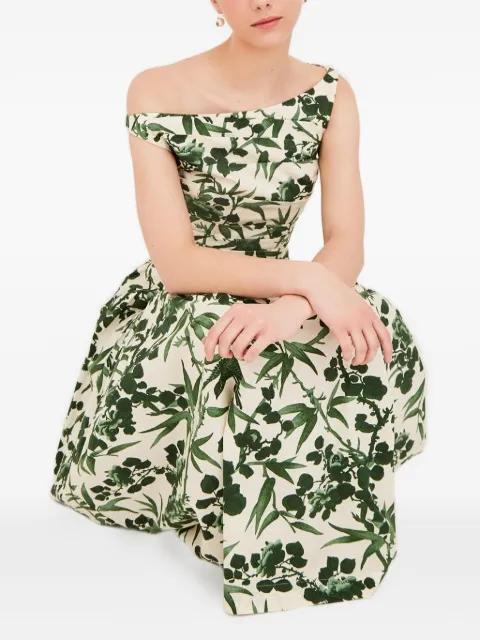 Zora floral-print midi dress by CARA CARA