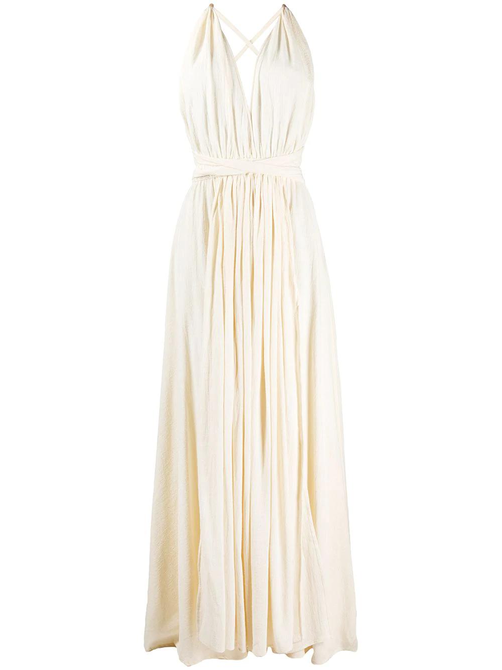 Hera v-neck dress by CARAVANA