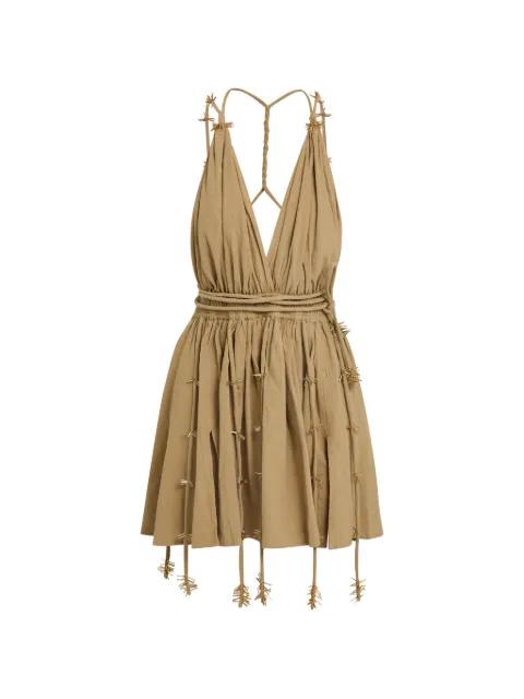 Jalate Artisana fringed mini dress by CARAVANA