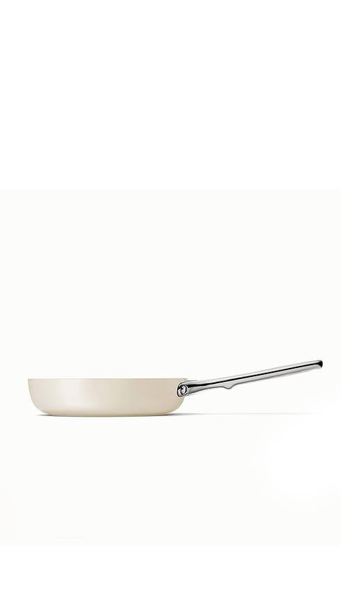 Caraway 8 Inch Non-stick Ceramic Fry Pan in Cream by CARAWAY
