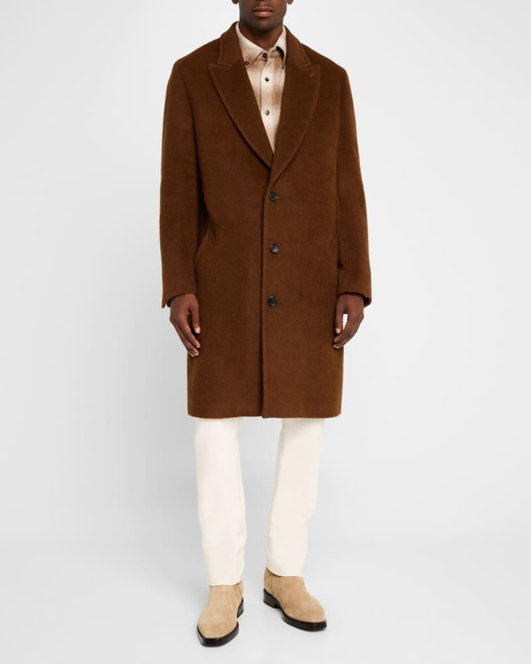 Men's Mercury Wool-Mohair Topcoat by CARDINAL OF CANADA