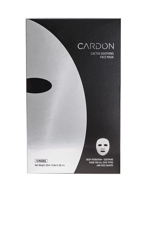 CARDON Cactus Soothing Sheet Mask 4 Pack in Beauty by CARDON