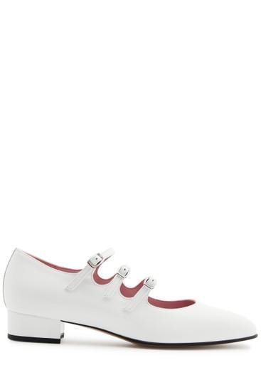 Ariana patent leather Mary Jane flats by CAREL