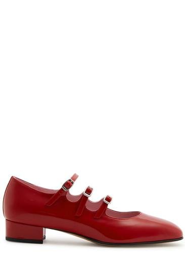Ariana patent leather Mary Jane flats by CAREL