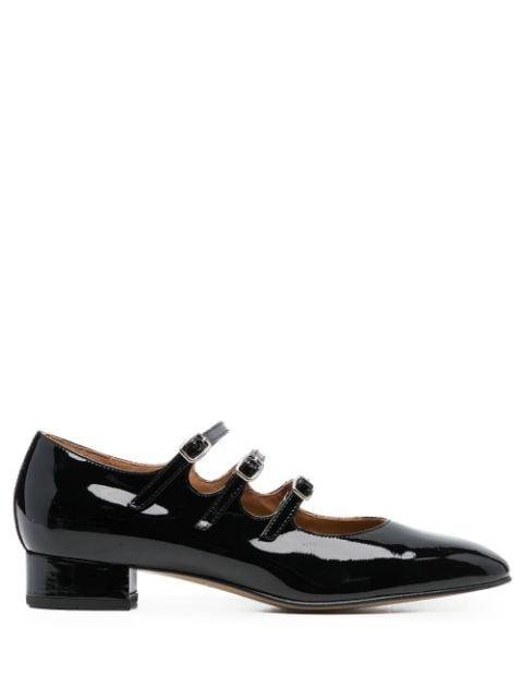 patent leather pumps by CAREL