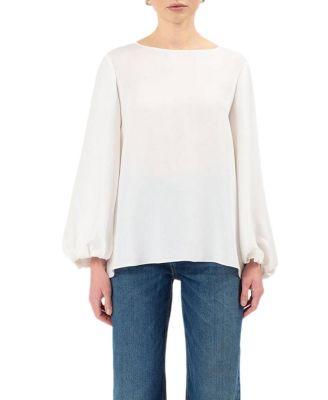 Logan Voluminious Sleeve Top by CARESTE