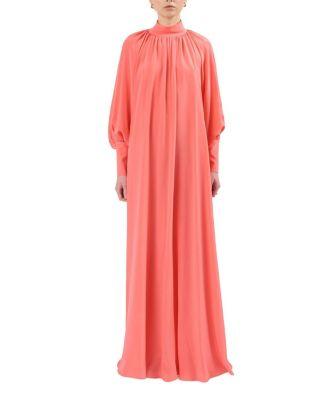 Magnolia Gathered Maxi Dress by CARESTE
