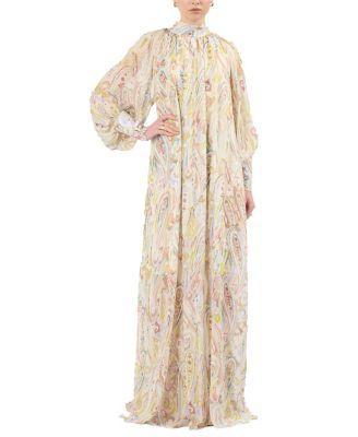Magnolia Gathered Maxi Dress by CARESTE