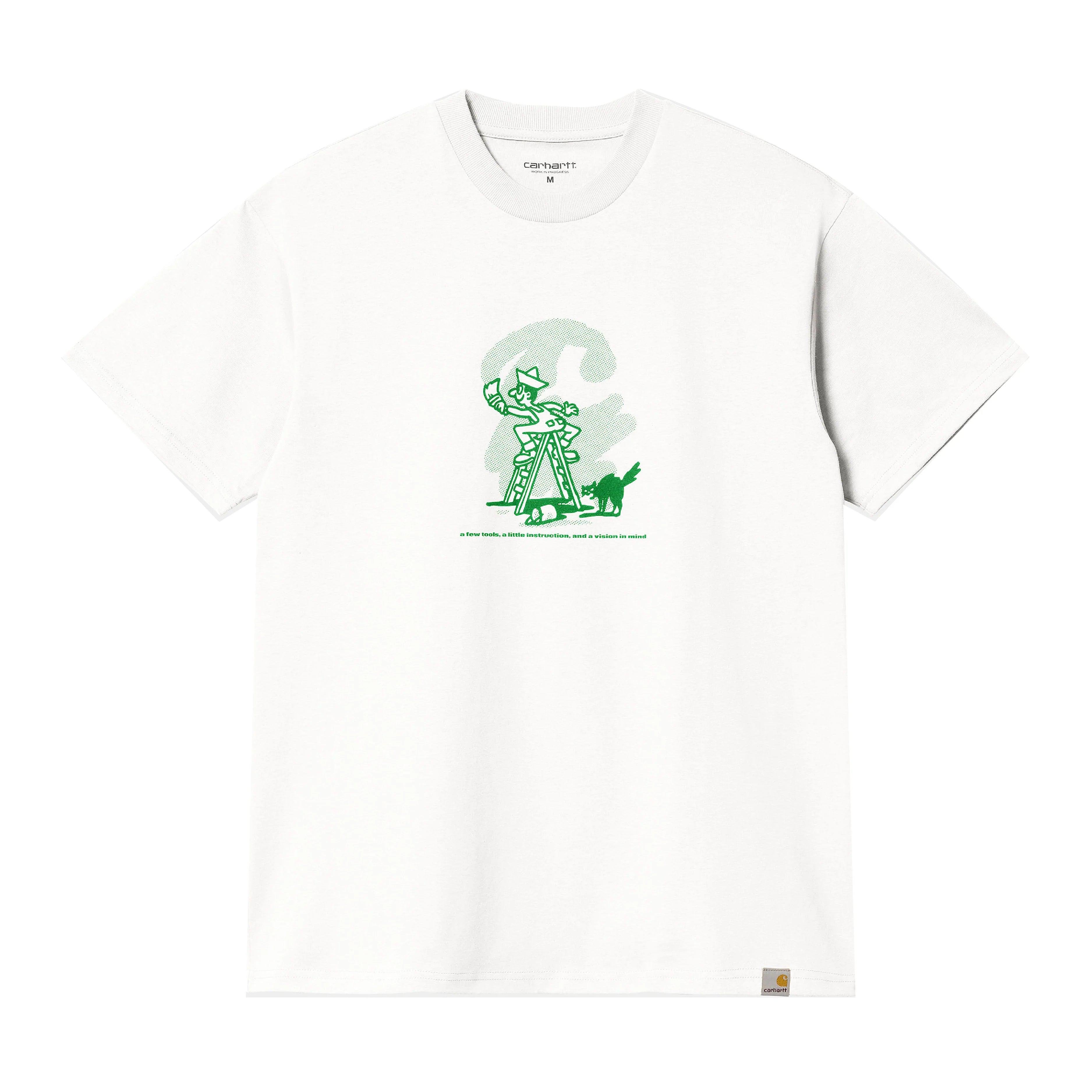 Carhartt WIP - S/S Lucky Painter T-Shirt - (White) by CARHARTT