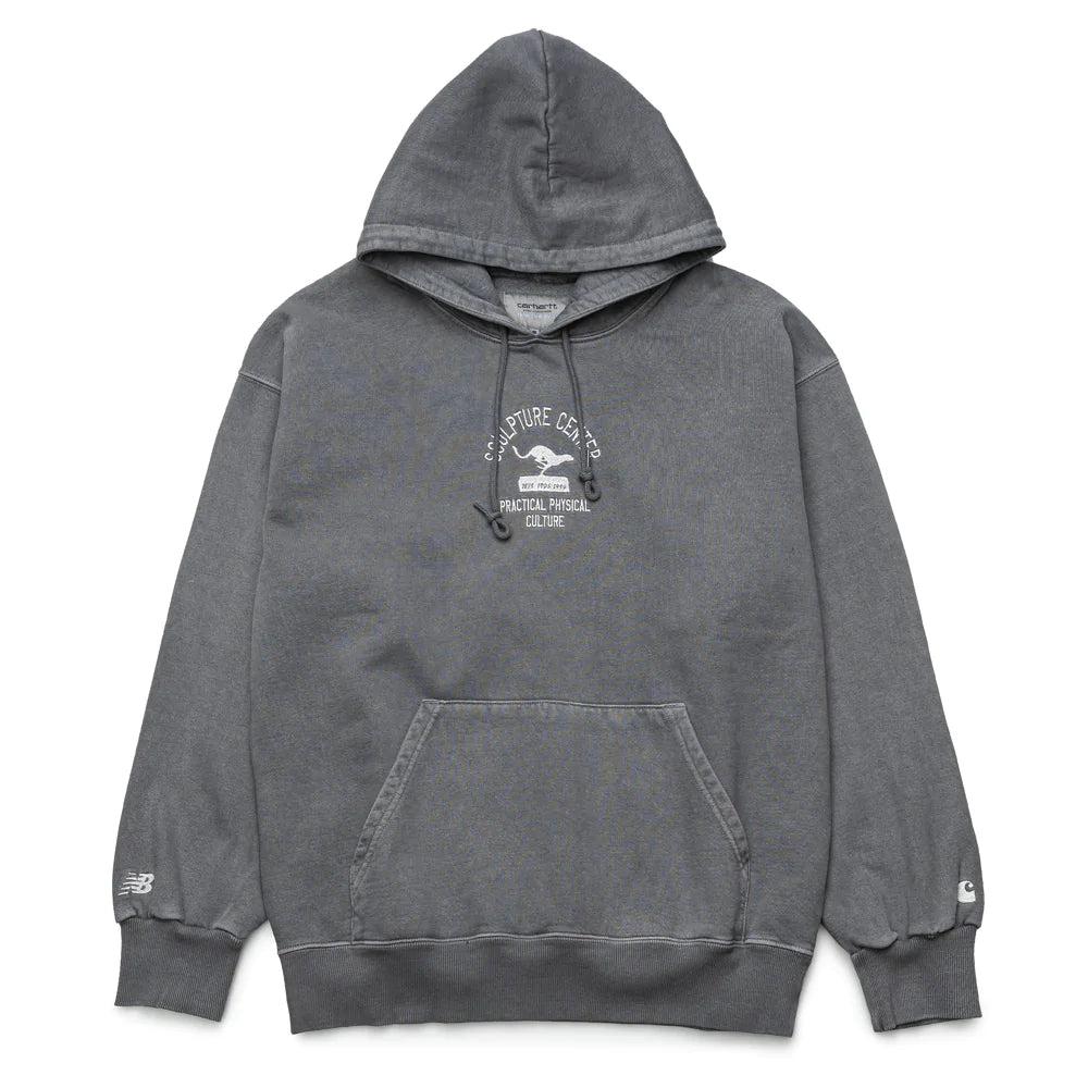 Carhartt Wip - New Balance Sculpture Center Hooded Sweatshirt - (Grey) by CARHARTT