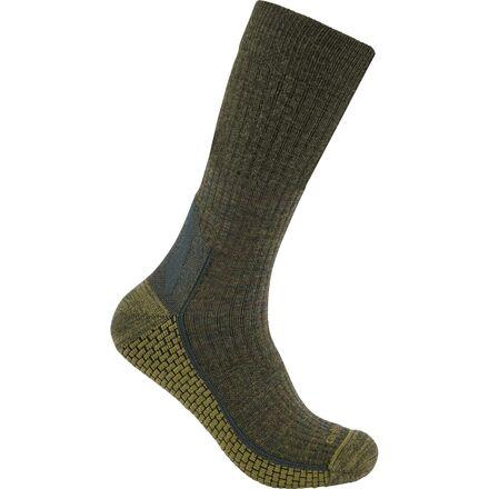 Force Grid Synthetic-Merino Wool BlendCrew Sock by CARHARTT GLOVES