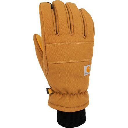 Insulated Leather Touch-Sensitive Knit Cuff Glove by CARHARTT GLOVES