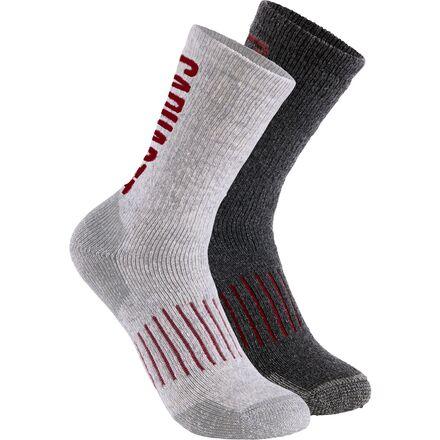 Synthetic-Wool Blend Logo Crew Sock by CARHARTT GLOVES