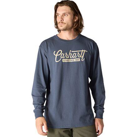 Loose Heavyweight LS Script Graphic T-Shirt by CARHARTT