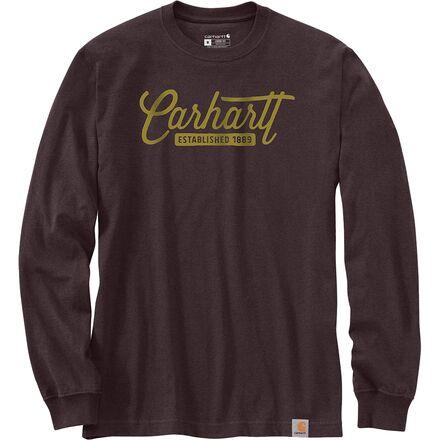 Loose Heavyweight LS Script Graphic T-Shirt by CARHARTT