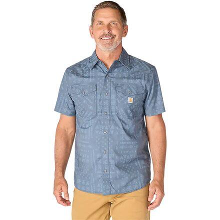 Montana Bozeman Relaxed Short-Sleeve Plaid Shirt by CARHARTT